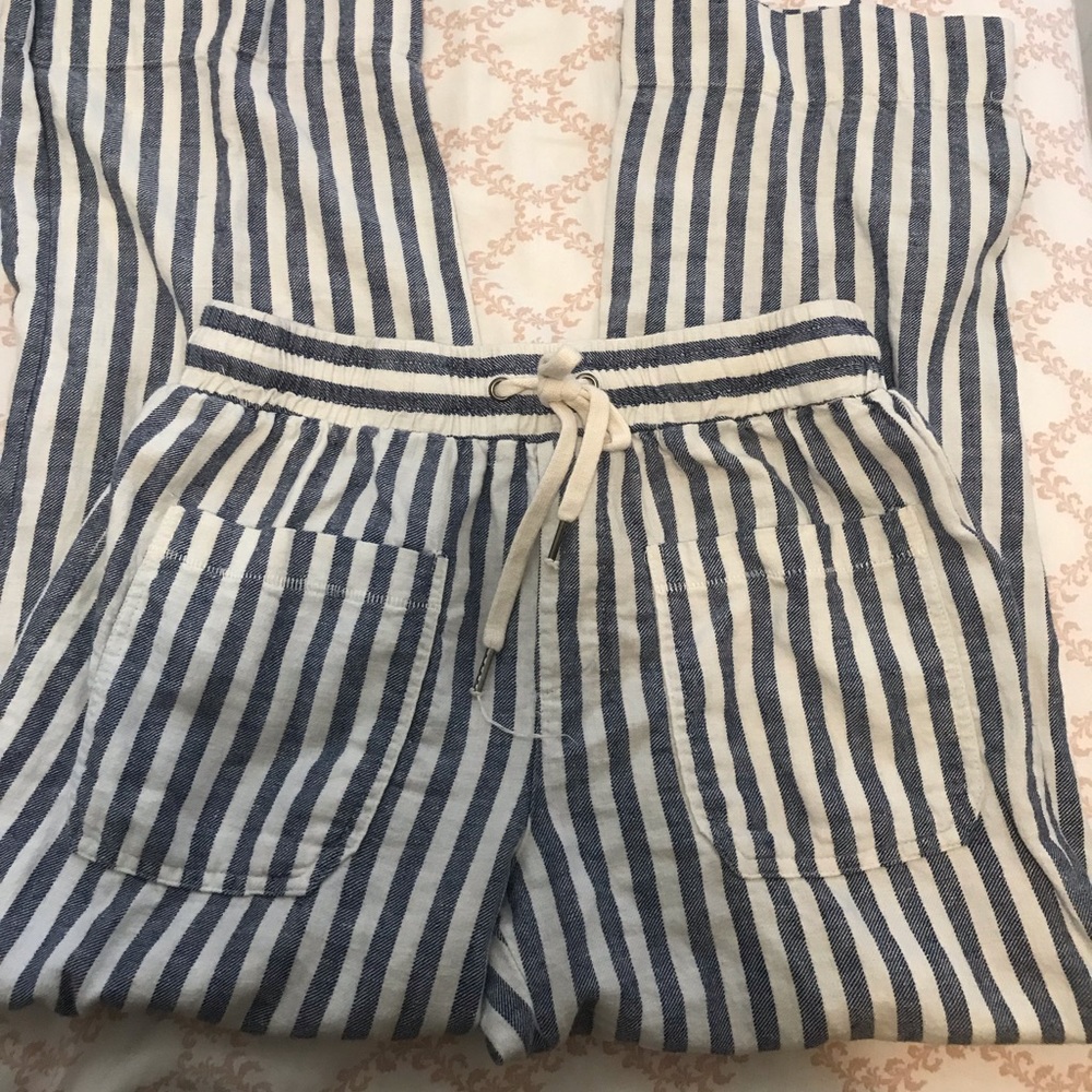 Splendid linen cropped pants!